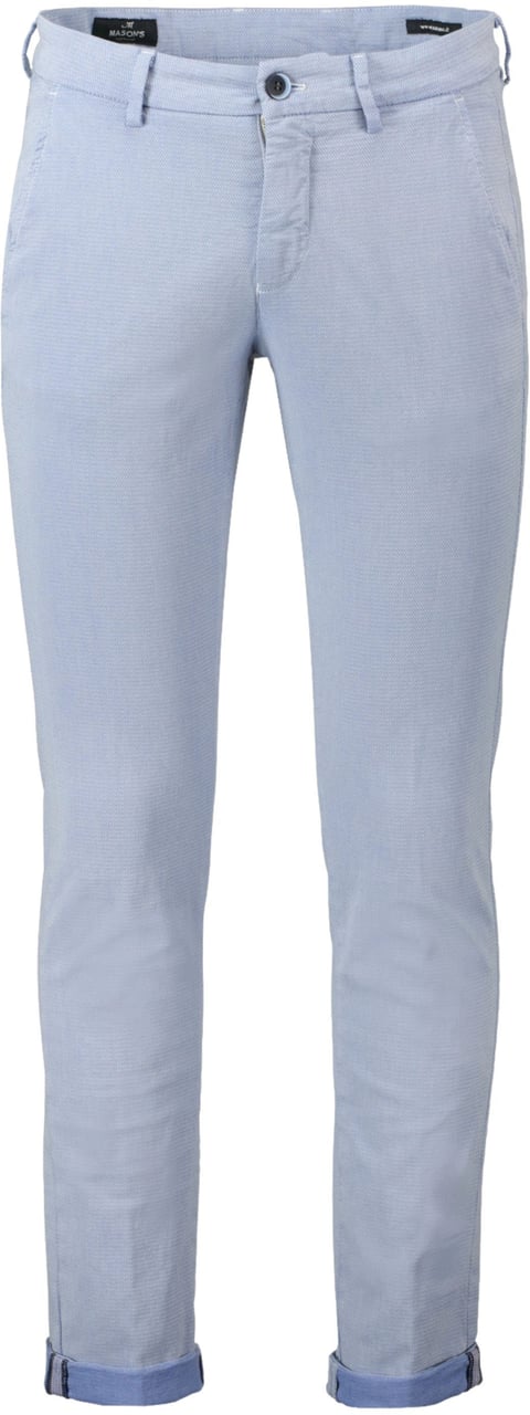 Mason's Masons Pantalons Lichtblauw Cbe336 Blauw