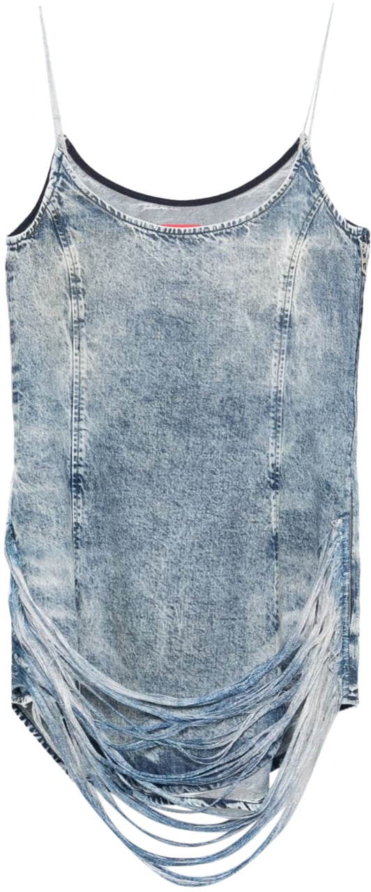 Diesel Dresses Clear Blue Blauw