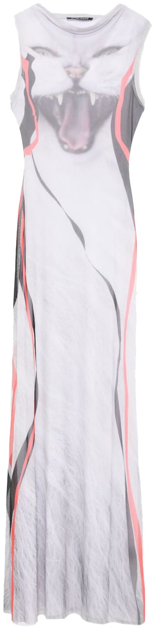 Ottolinger Mesh Maxy Dress Cat Print | Vanaf € 484,-
