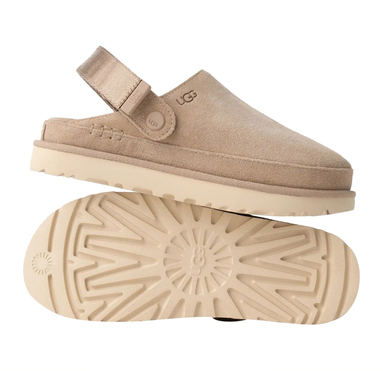 UGG Ugg Goldenstar Clog Sloffen Zand 1138252 Beige
