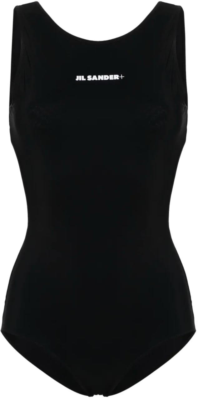 Jil Sander Swimsuit Black Zwart