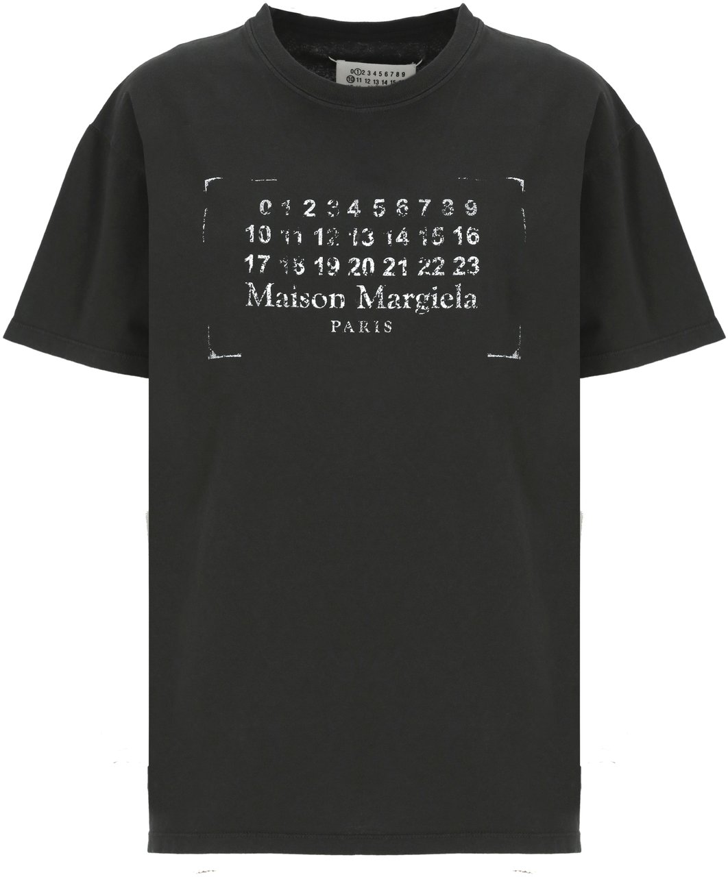 Maison Margiela T-Shirts And Polos Black Zwart