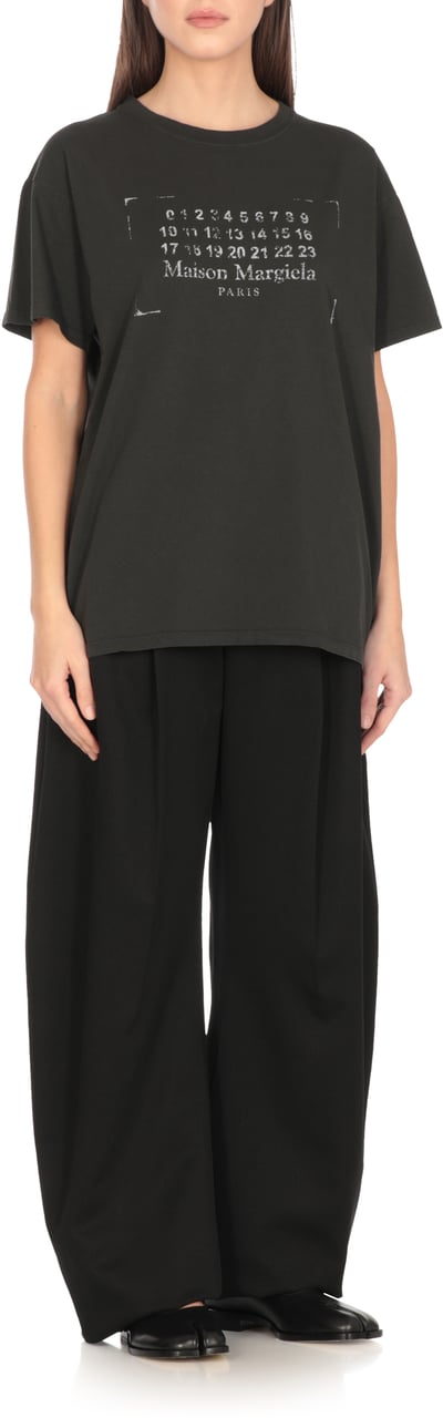 Maison Margiela T-Shirts And Polos Black Zwart