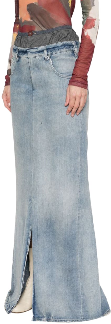 Maison Margiela Skirts Clear Blue Blauw