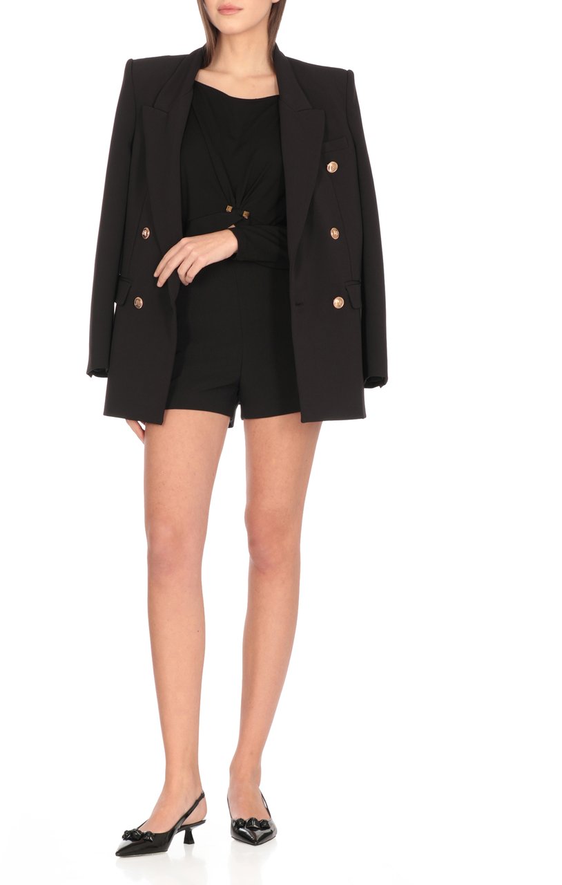 Elisabetta Franchi Sweaters Black Zwart