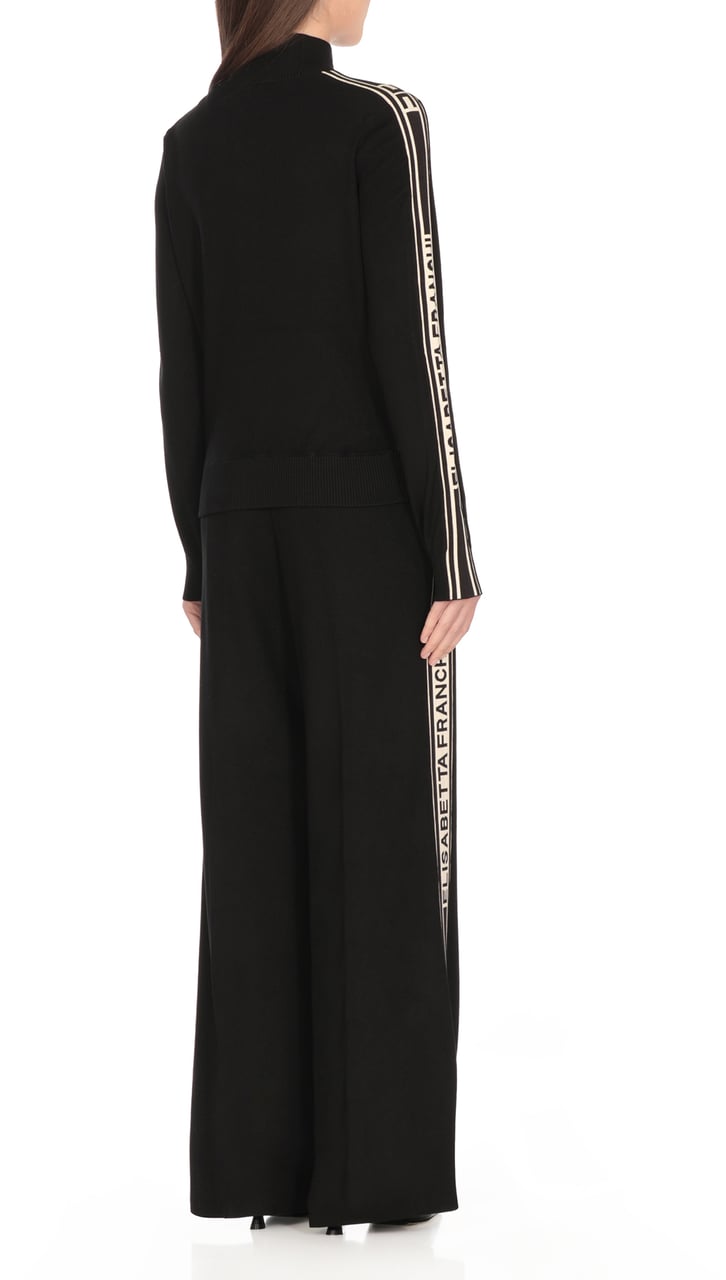 Elisabetta Franchi Sweaters Neroburro Zwart