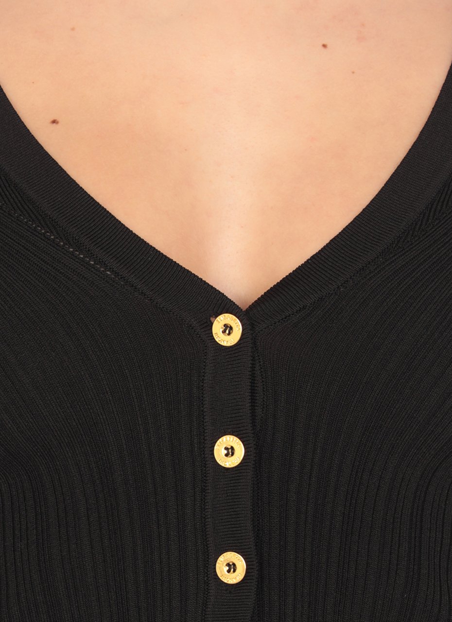 Elisabetta Franchi Sweaters Black Zwart