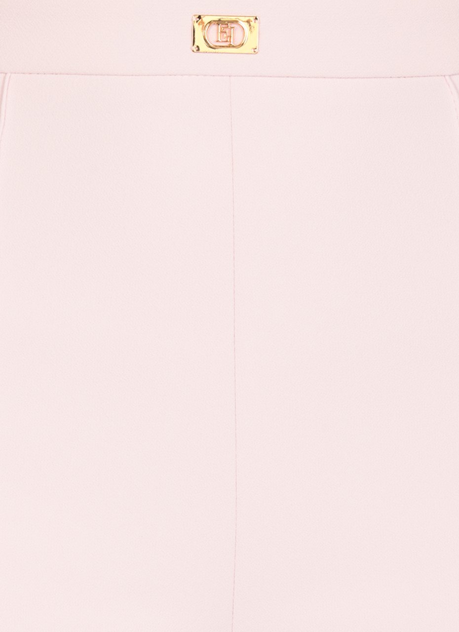 Elisabetta Franchi Trousers Pink Roze
