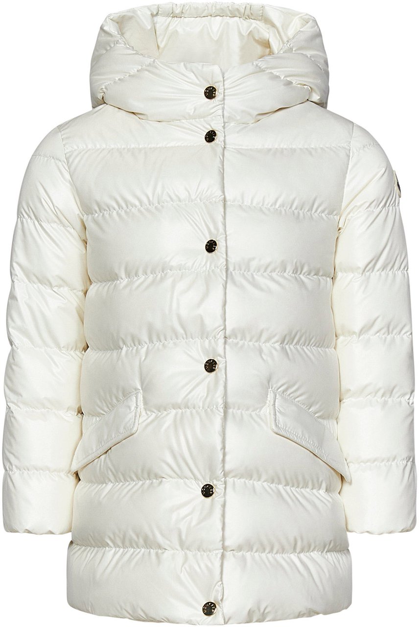 Moncler Coats White Wit
