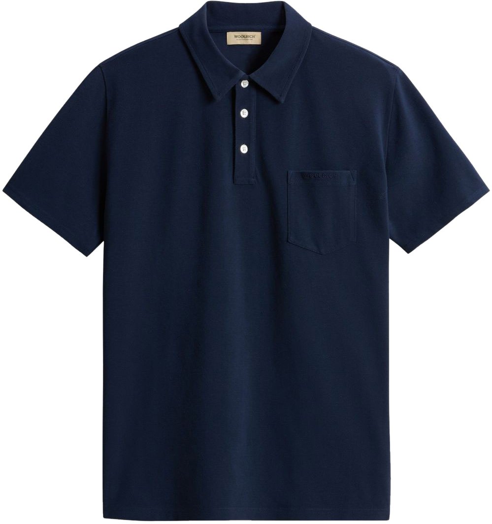 Woolrich T-Shirts And Polos Blue Blauw