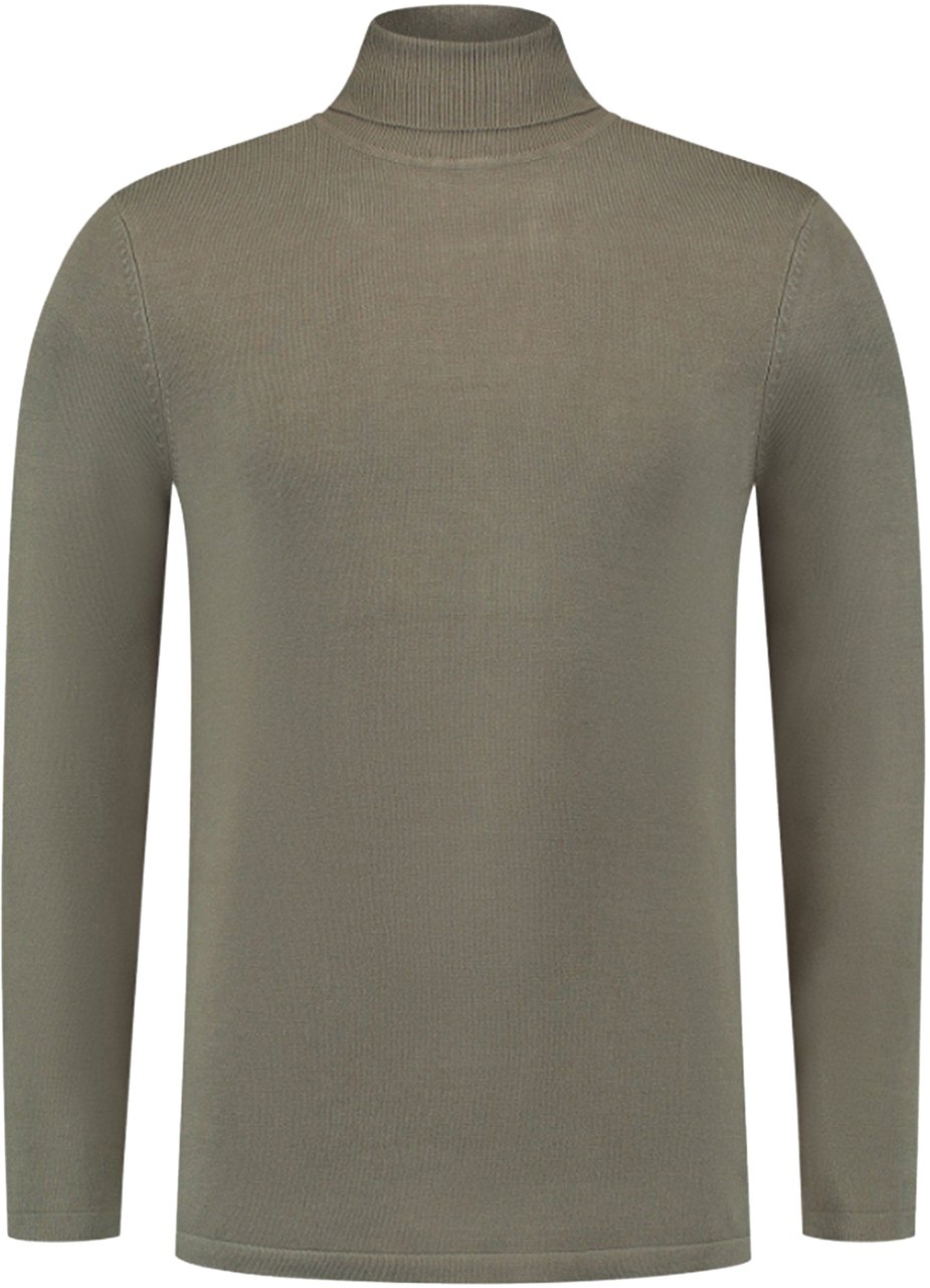 Pure Path Turtle neck Groen