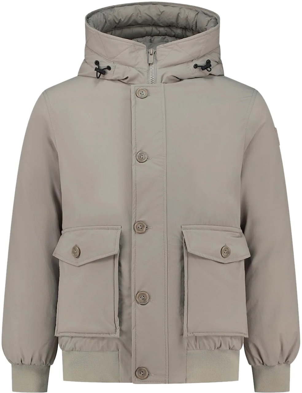 Pure Path Jas in Taupe Taupe