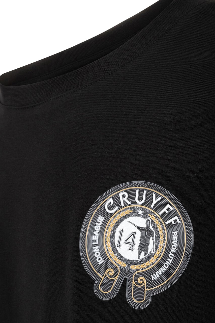 Cruyff League Logo Tee Zwart