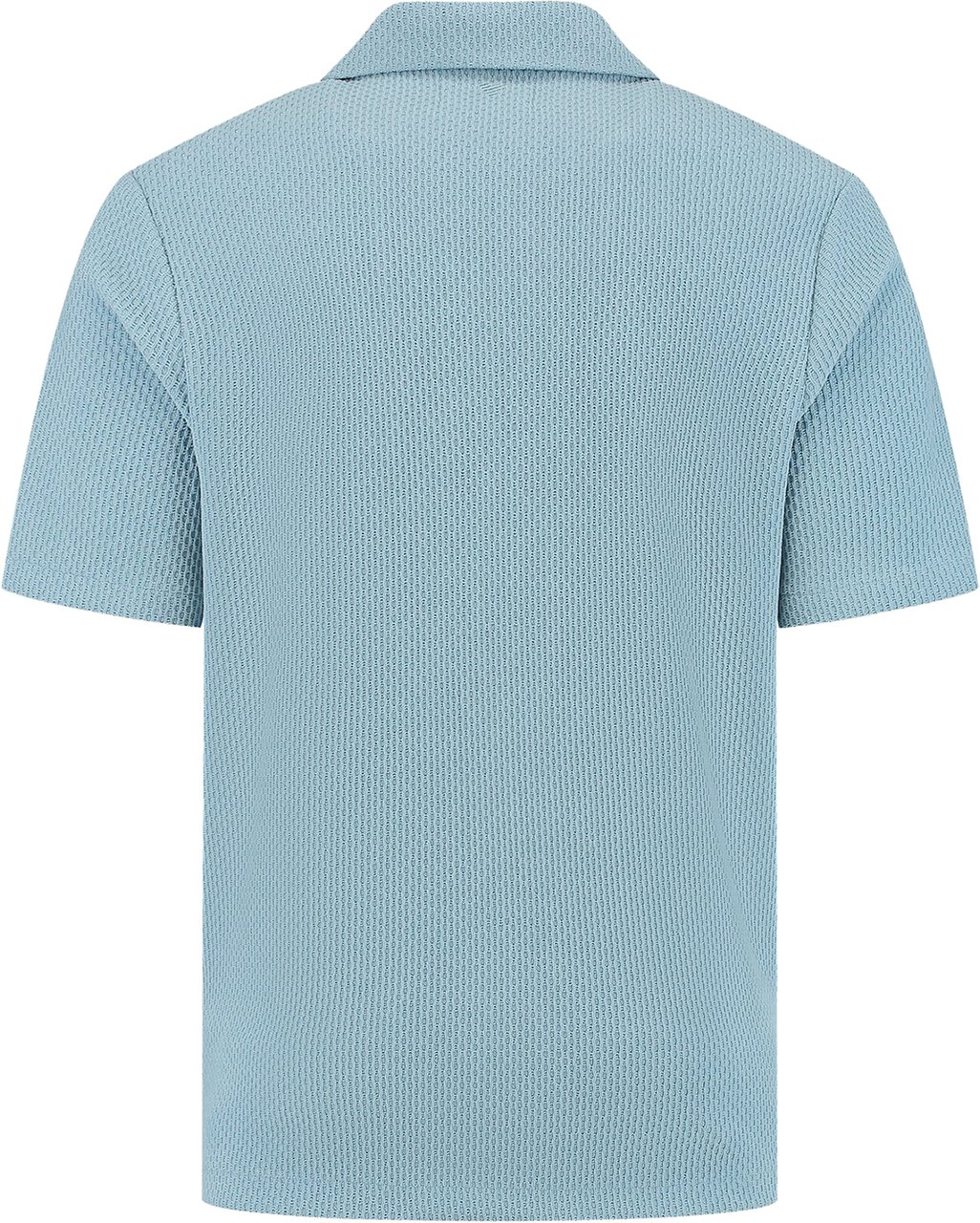Pure Path Honeycomb Shirt Blauw