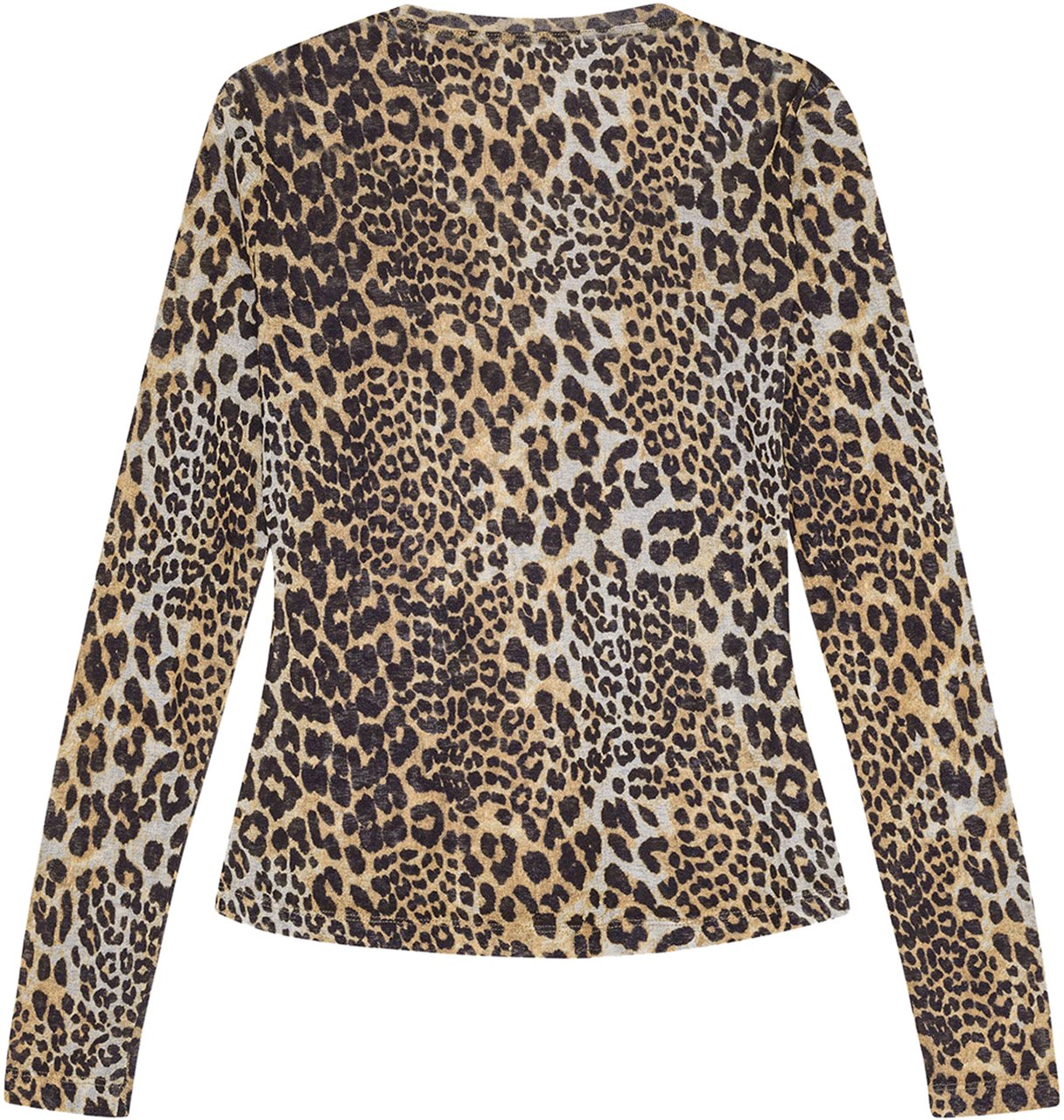Ganni top leopard Dierenprint