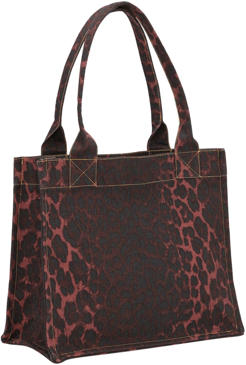 Ganni tas leopard x Dierenprint