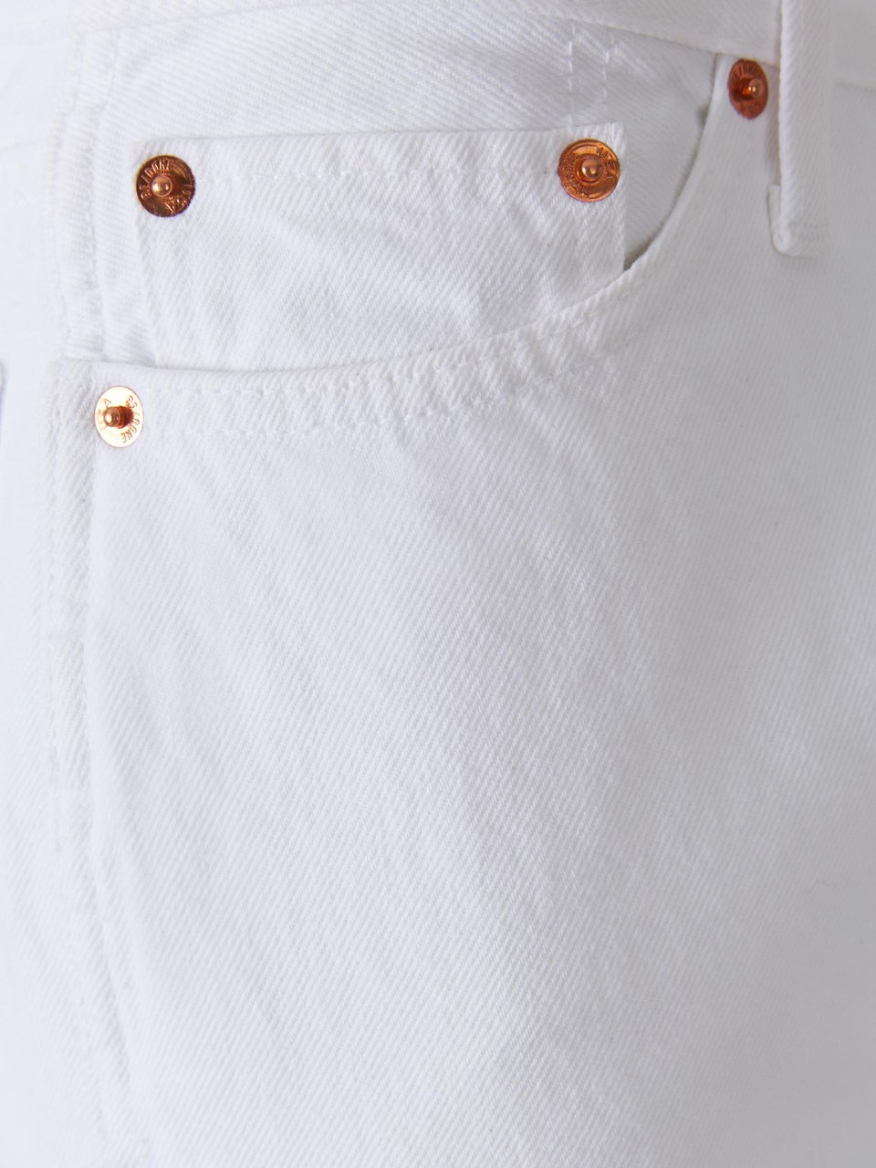 Re-Done 90s High Rise Loose Jeans White Wit