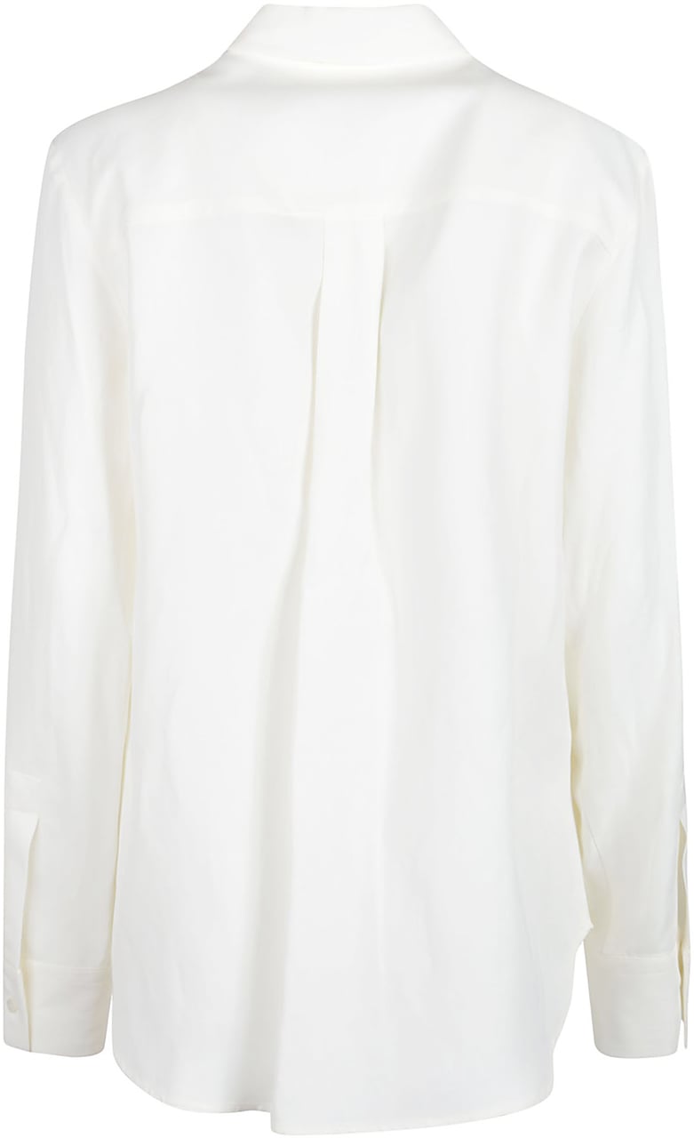P.A.R.O.S.H. Raisa Long Sleeve Shirt White Wit