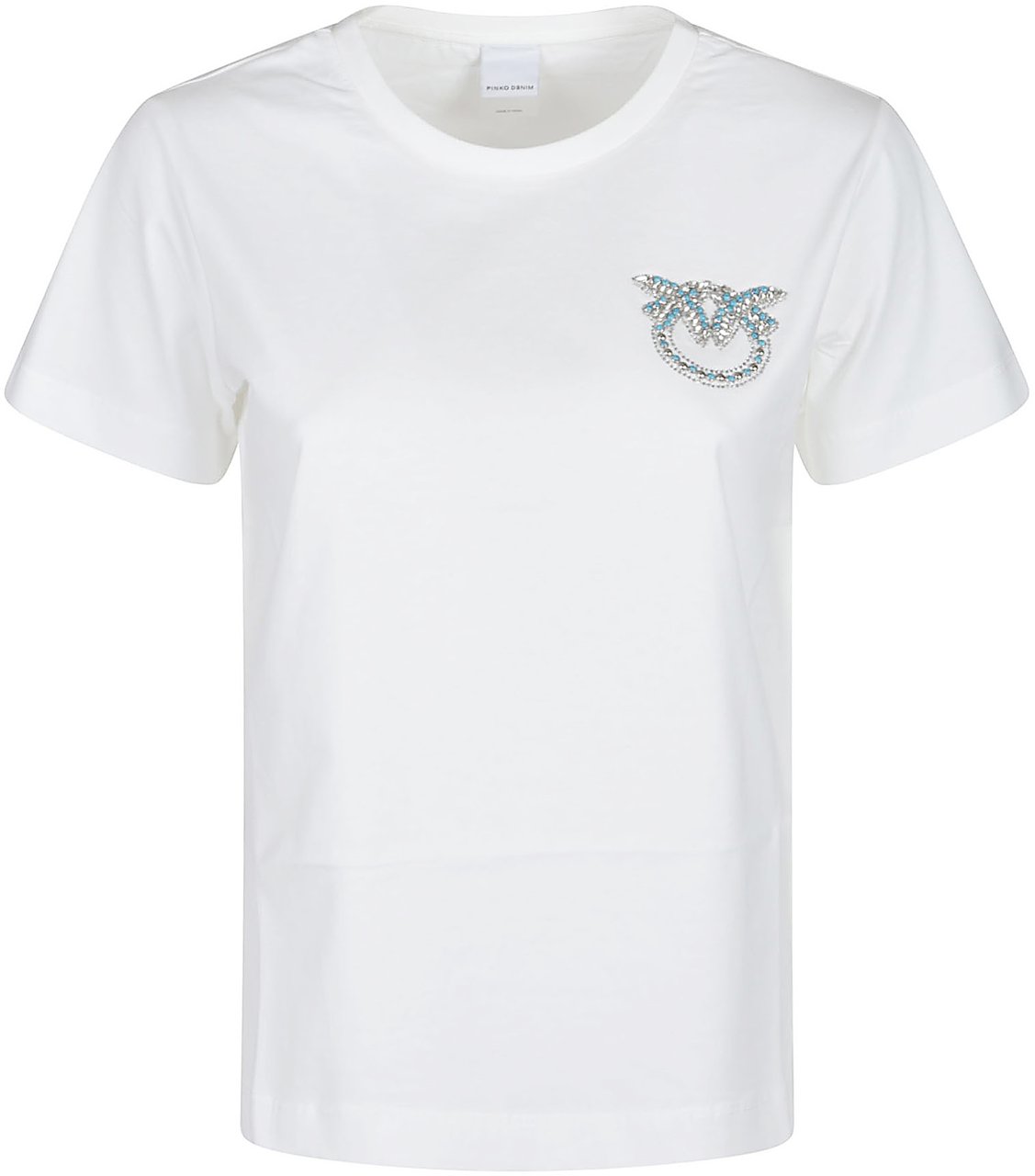 Pinko Nambrone T-shirt White | SUMMER SALE € 77,- (45% Korting)
