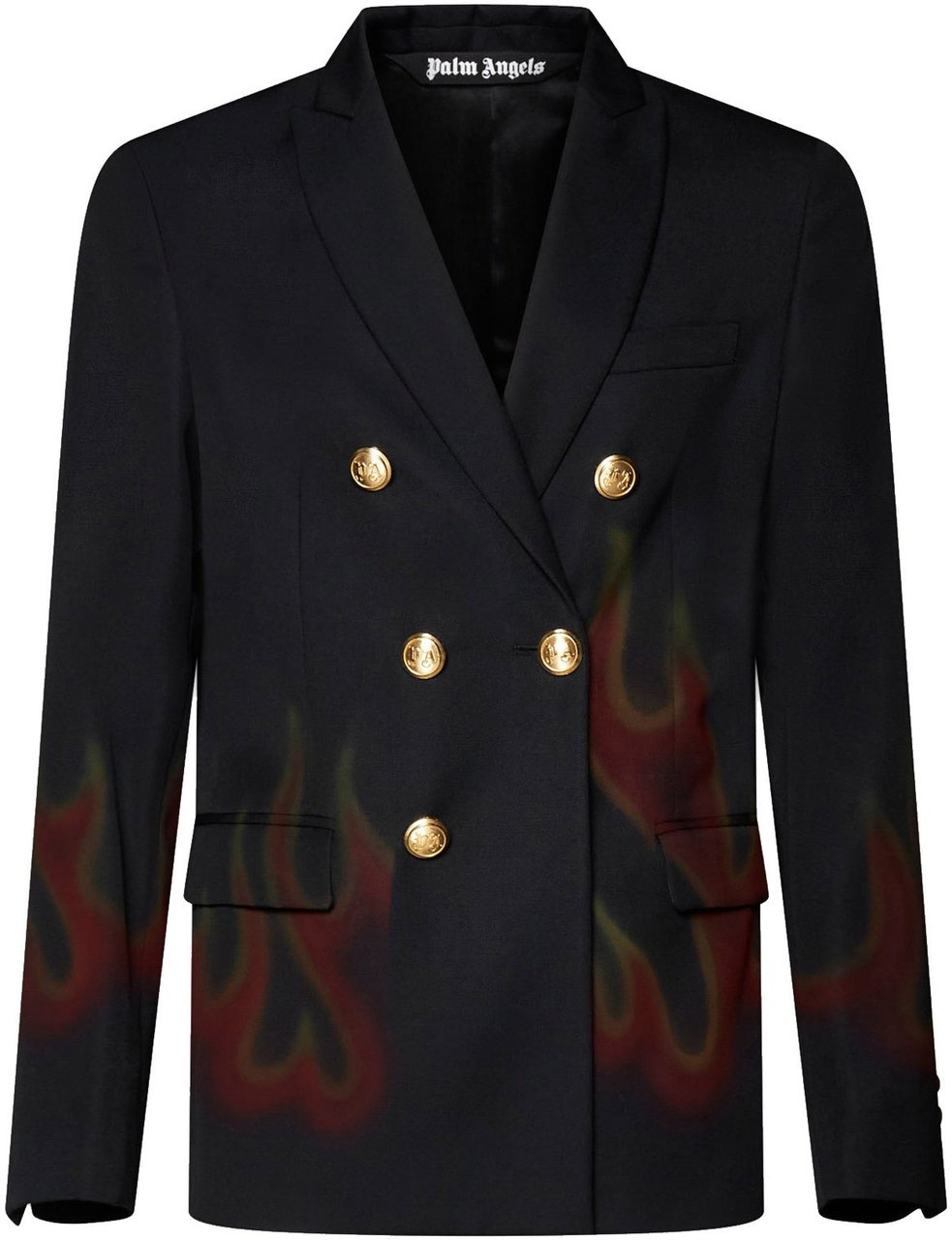 Palm Angels Palm Angels Fire Blazer Zwart