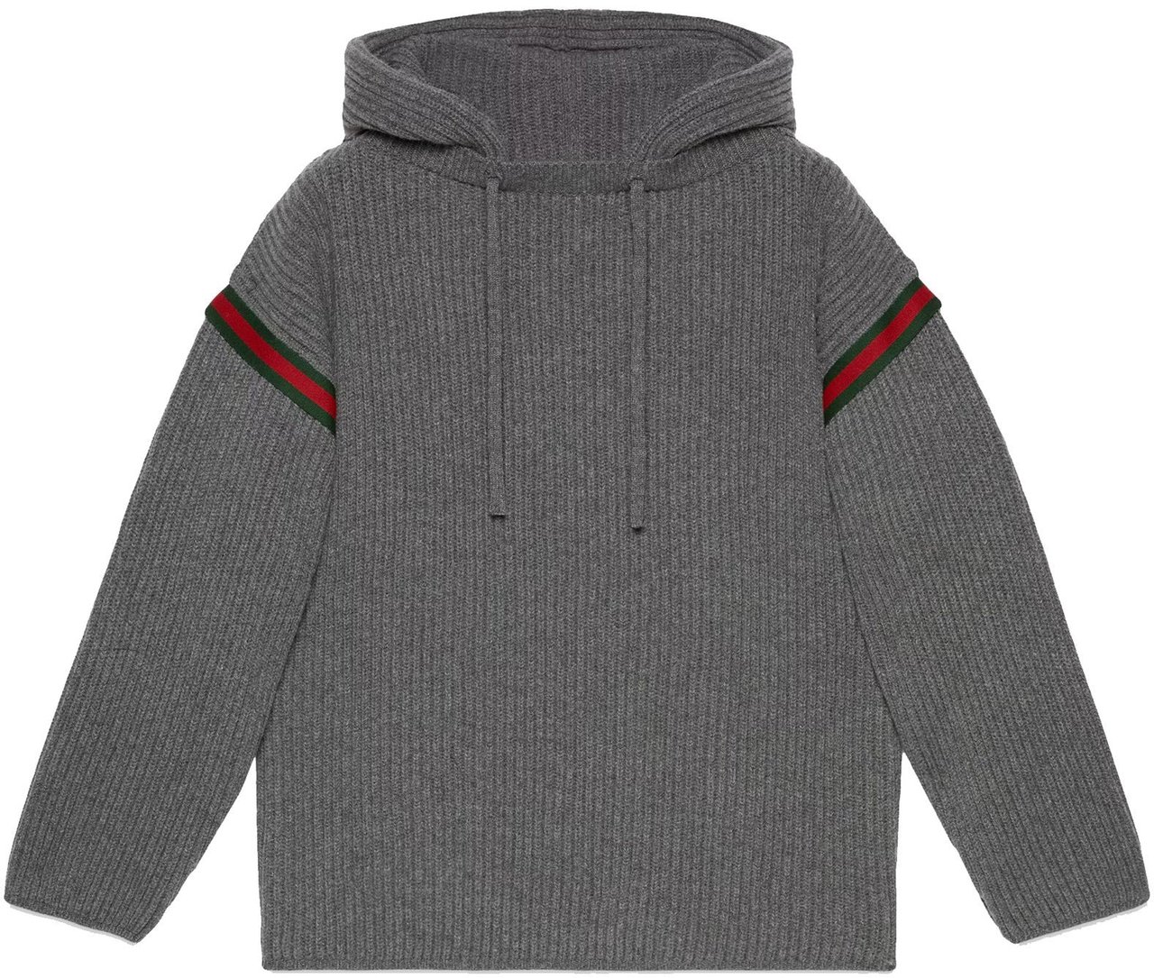Gucci Gucci Wool Zipped Sweatshirt Grijs
