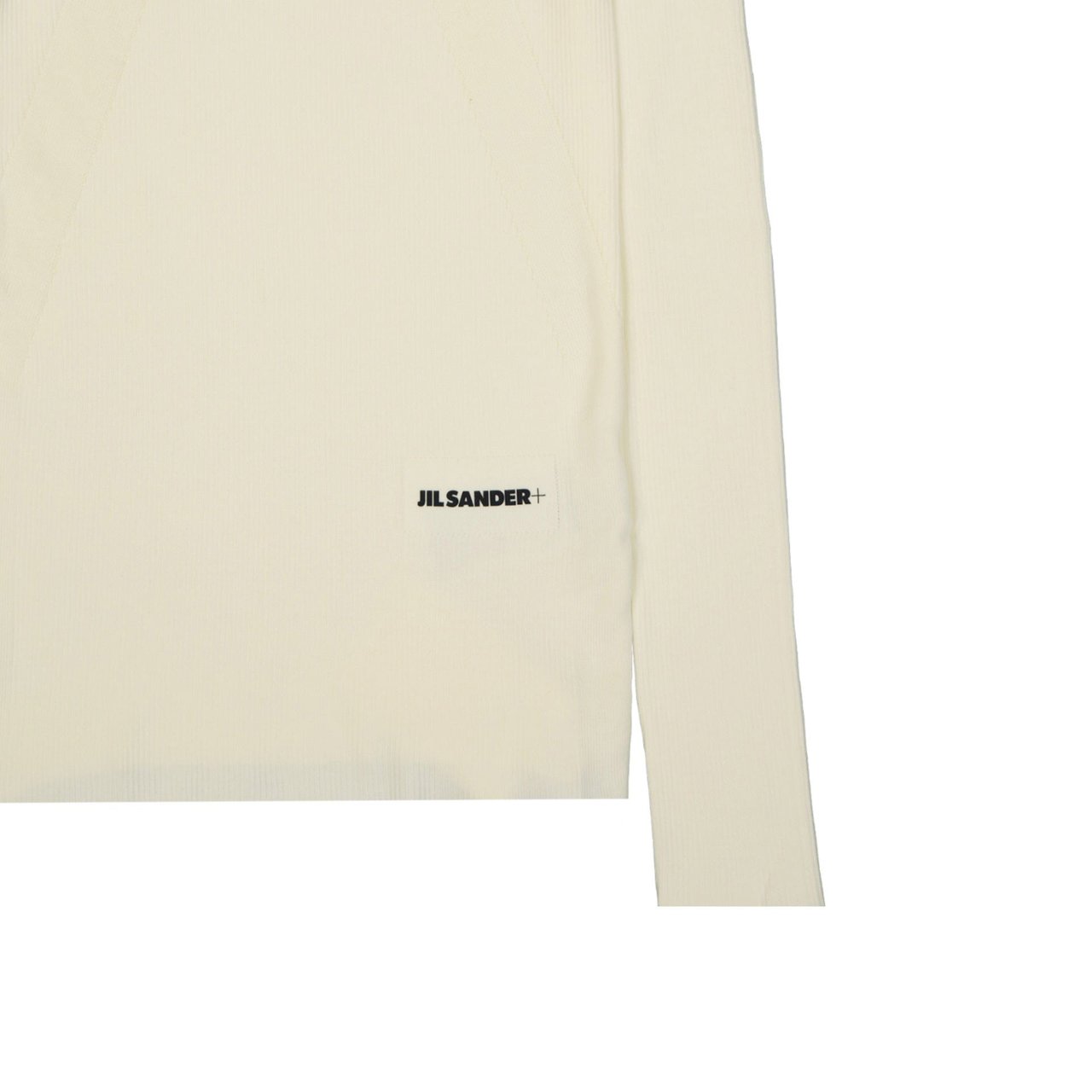 Jil Sander Jil Sander Logo Fitted Jumper Wit