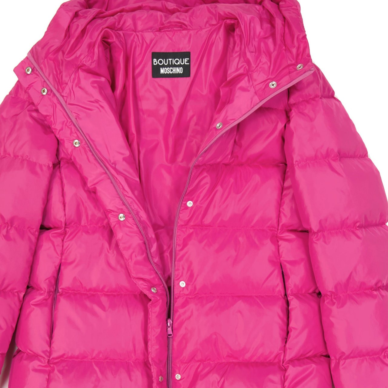 Moschino Boutique Moschino Padded Down Jacket Roze