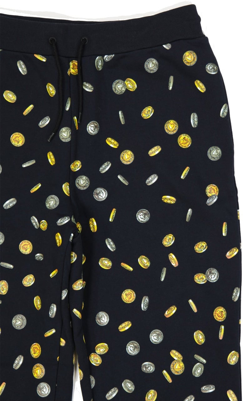 Moschino Moschino Couture Cotton printed Sweatpants Zwart