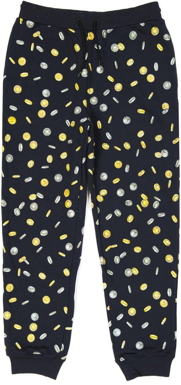 Moschino Moschino Couture Cotton printed Sweatpants Zwart