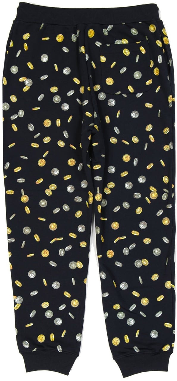 Moschino Moschino Couture Cotton printed Sweatpants Zwart