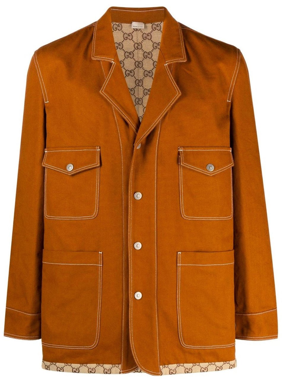 Gucci Gucci GG Reversible Jacket Bruin