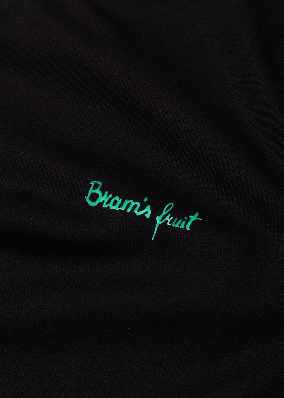 Bram's Fruit Fruit Acrylic T-Shirt - Black Zwart