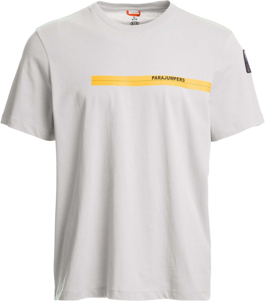 Parajumpers Parajumpers Tape Tee T-shirts Lichtgrijs Pmtsit01 Grijs