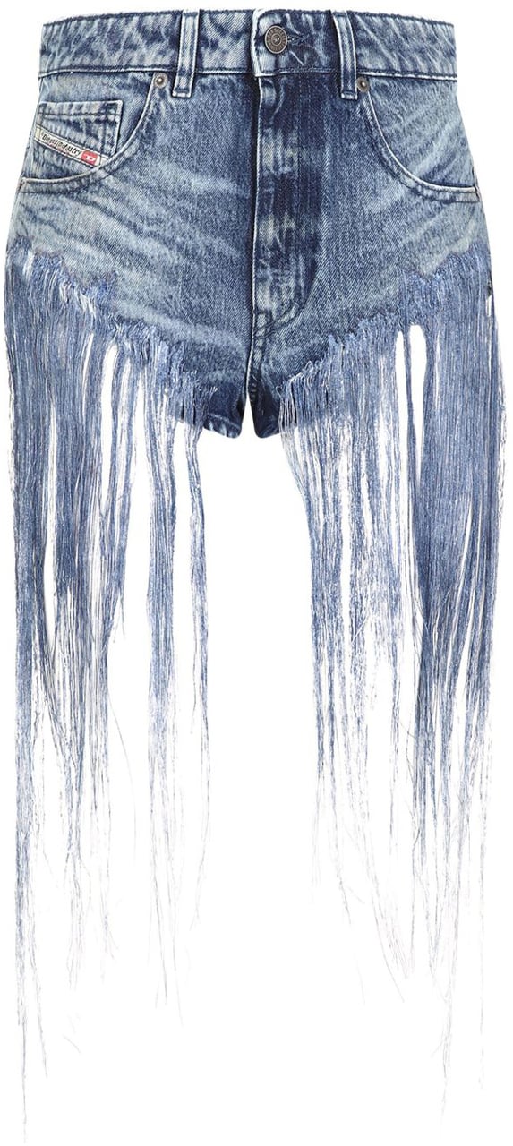 Diesel Shorts Denim Blauw
