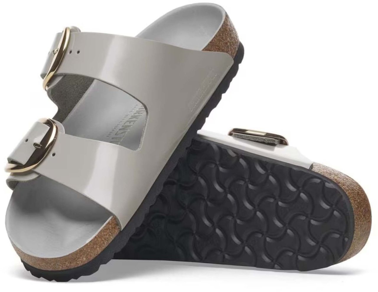 Birkenstock Birkenstock Arizona Big Bickle Slippers Lichtgrijs 1029391 Grijs