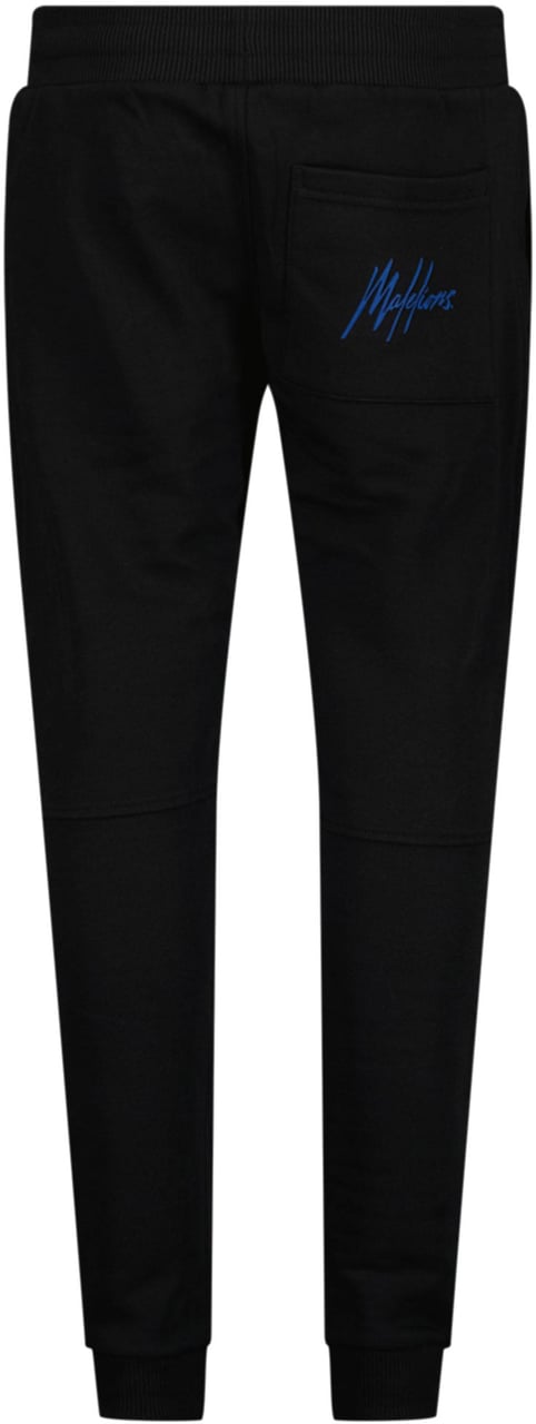 Malelions Malelions Junior Striped Signature Sweatpants Zwart