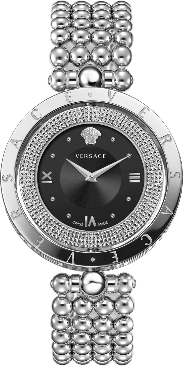 Versace VE7901523 Eon dameshorloge 34 mm Zwart