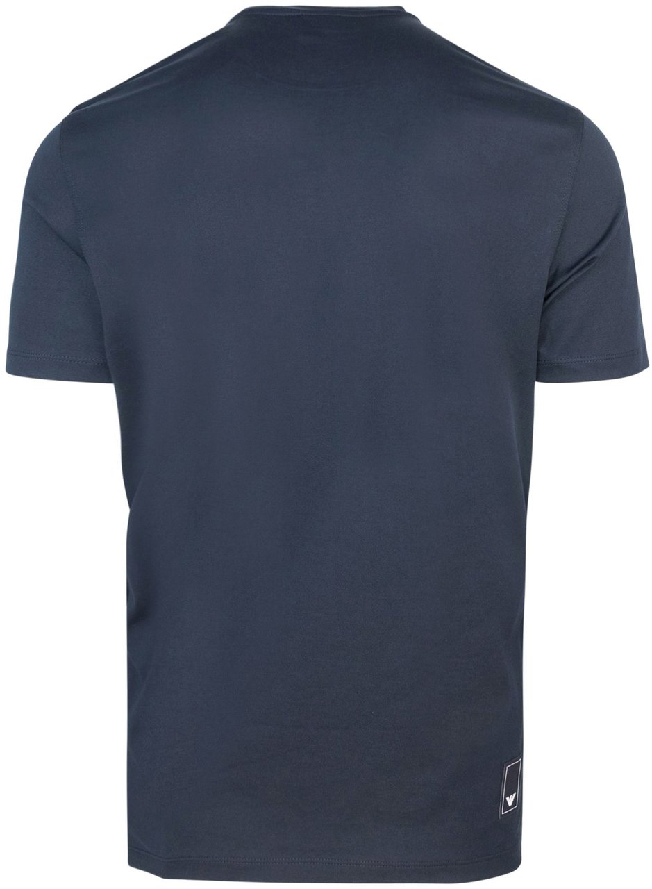 Emporio Armani T-Shirts And Polos Blue Blauw