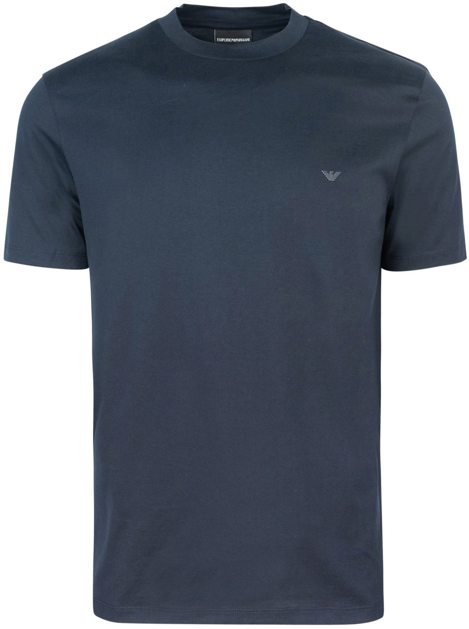 Emporio Armani T-Shirts And Polos Blue Blauw
