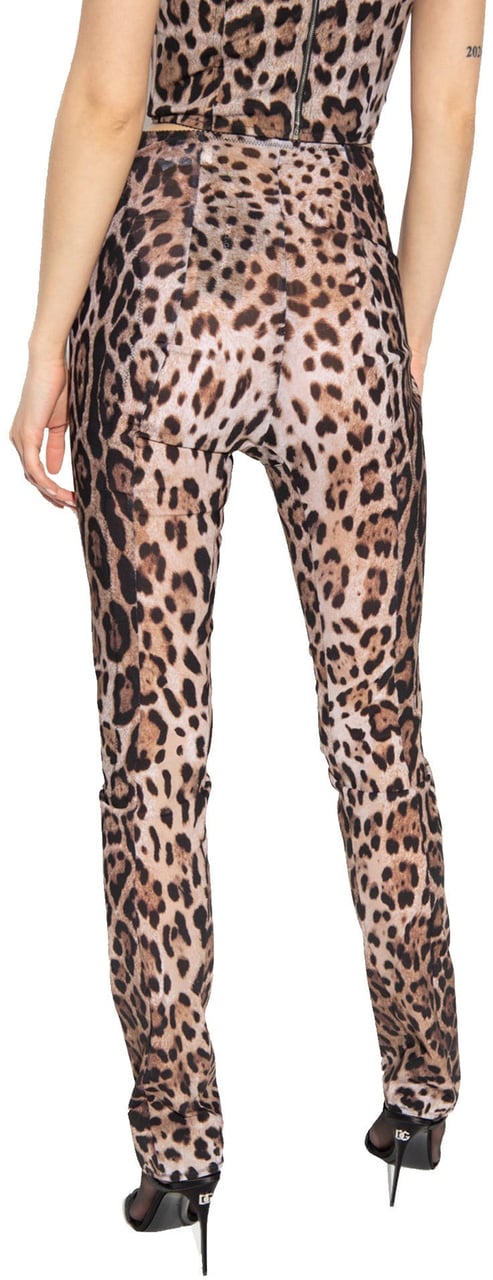Dolce & Gabbana Dolce & Gabbana x Kim Leopard Pants Bruin