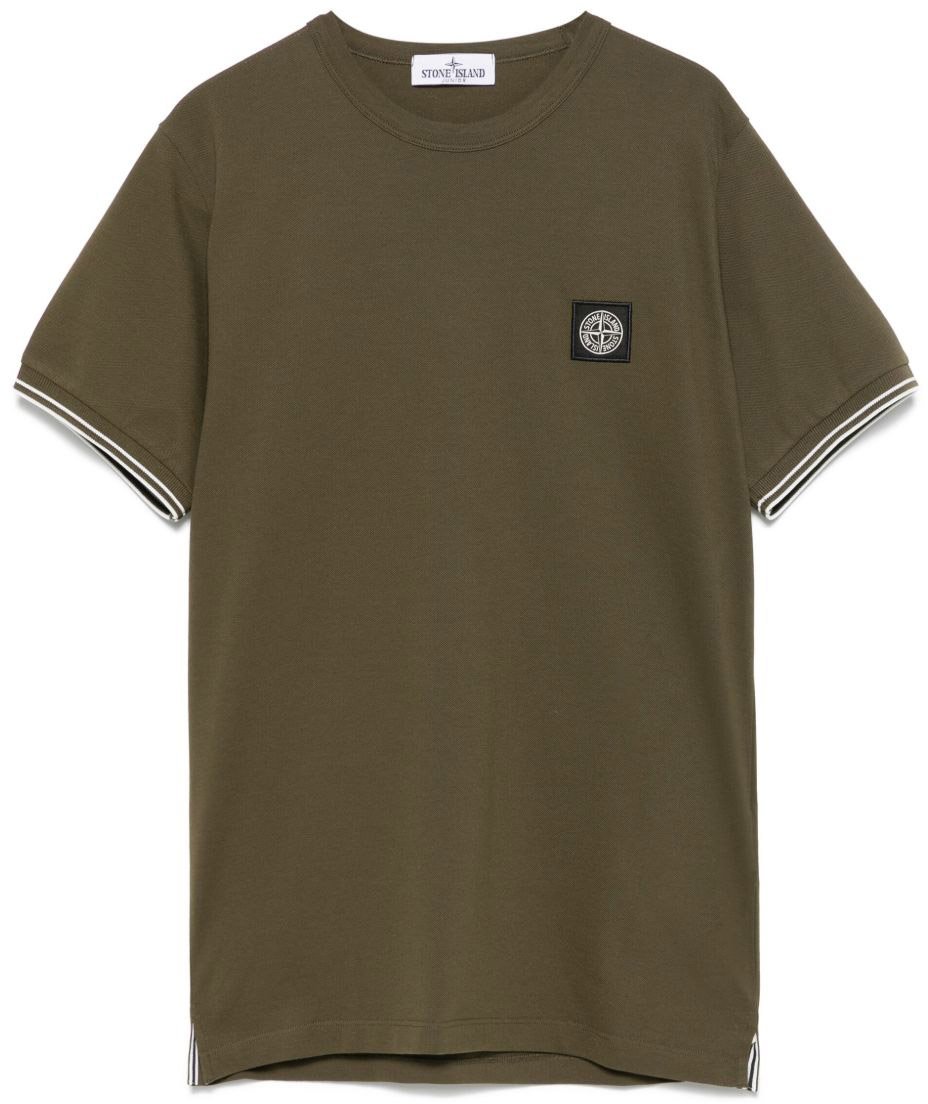 Stone Island T-Shirts And Polos Green Groen