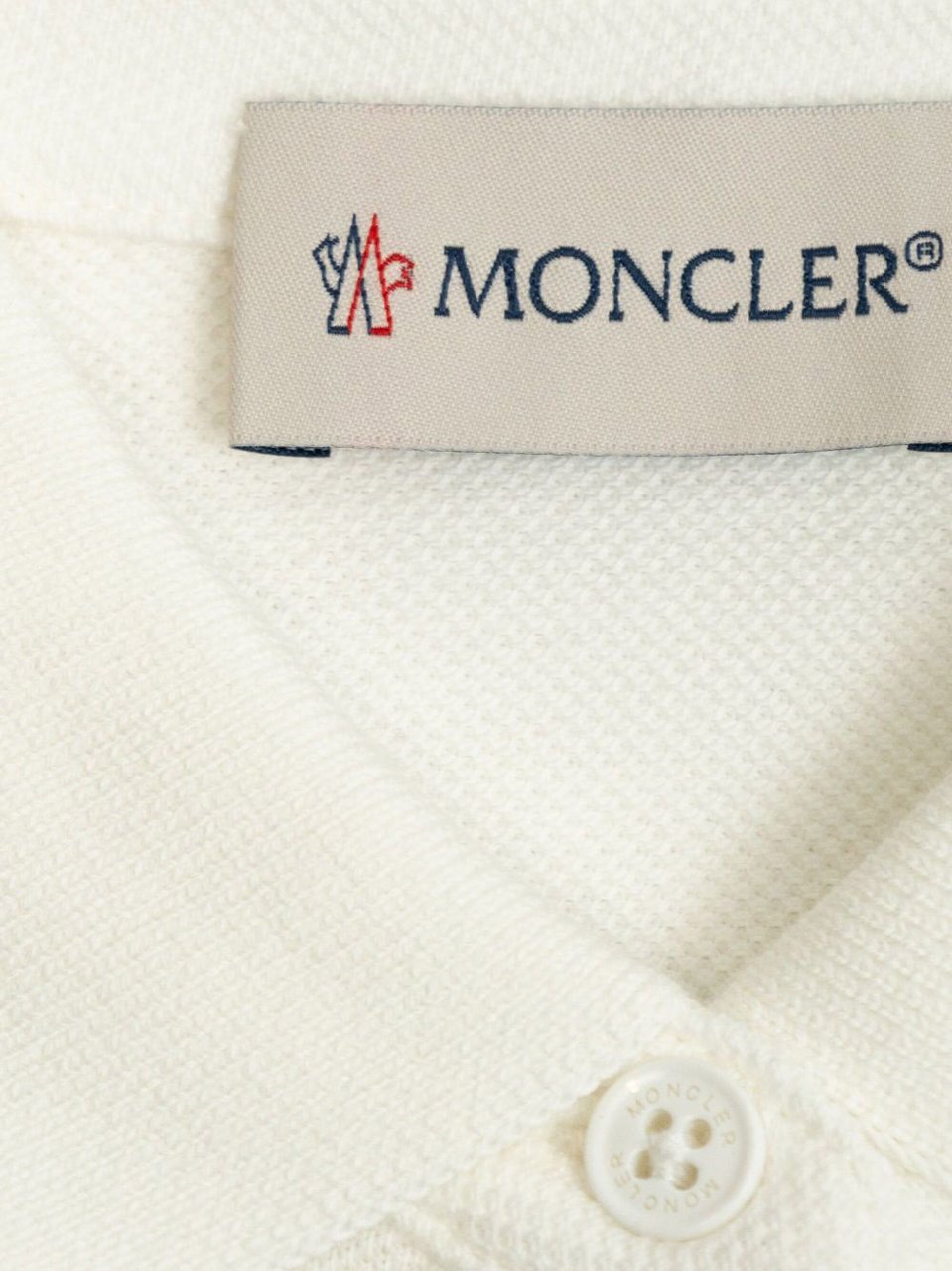 Moncler T-Shirts And Polos White Wit