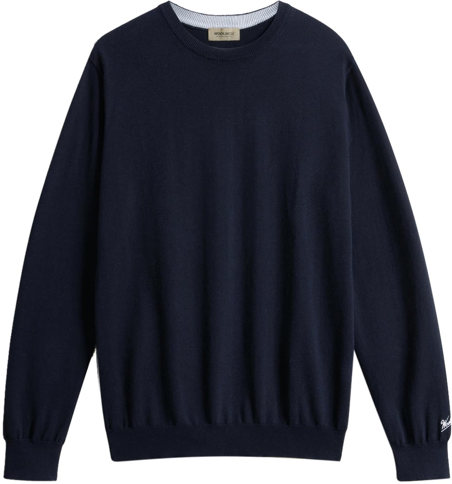 Woolrich Sweaters Blue Blauw
