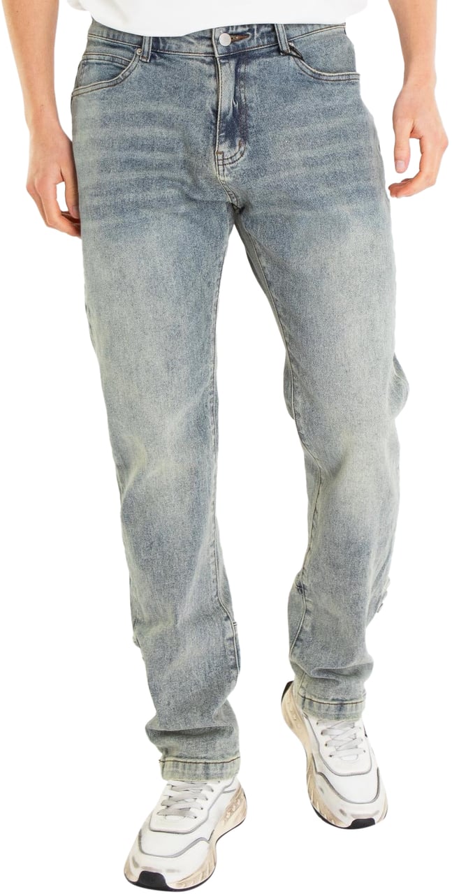 Don't Waste Culture Heren Caius Jeans Blauw Blauw