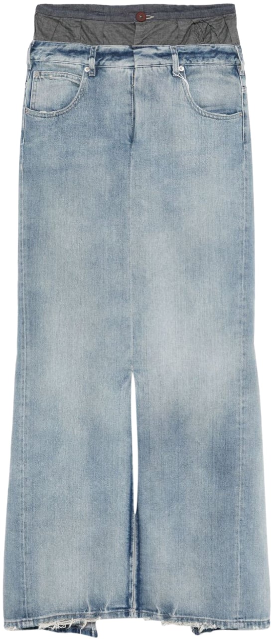 Maison Margiela Skirts Blue Blauw