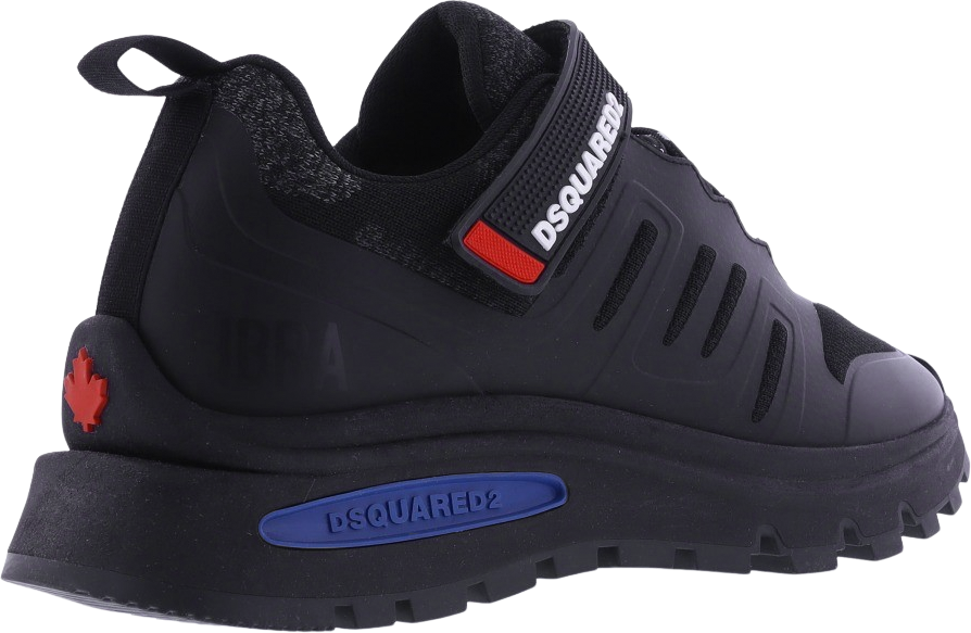 Dsquared2 Heren Run Ds2 Sneaker Zwart/Strap Zwart