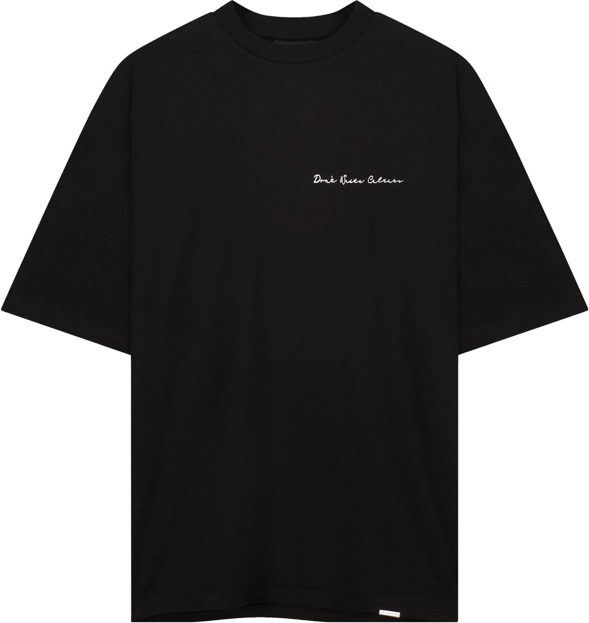 Don't Waste Culture Sardo Black t-shirt Zwart