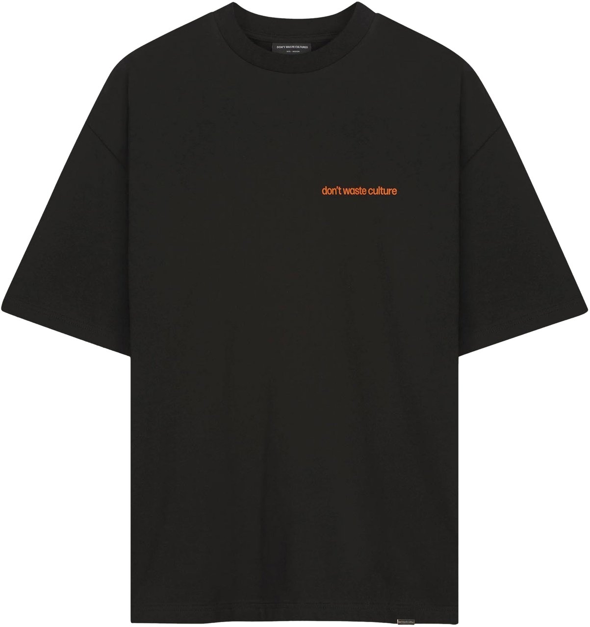 Don't Waste Culture Cleo T-Shirt Zwart