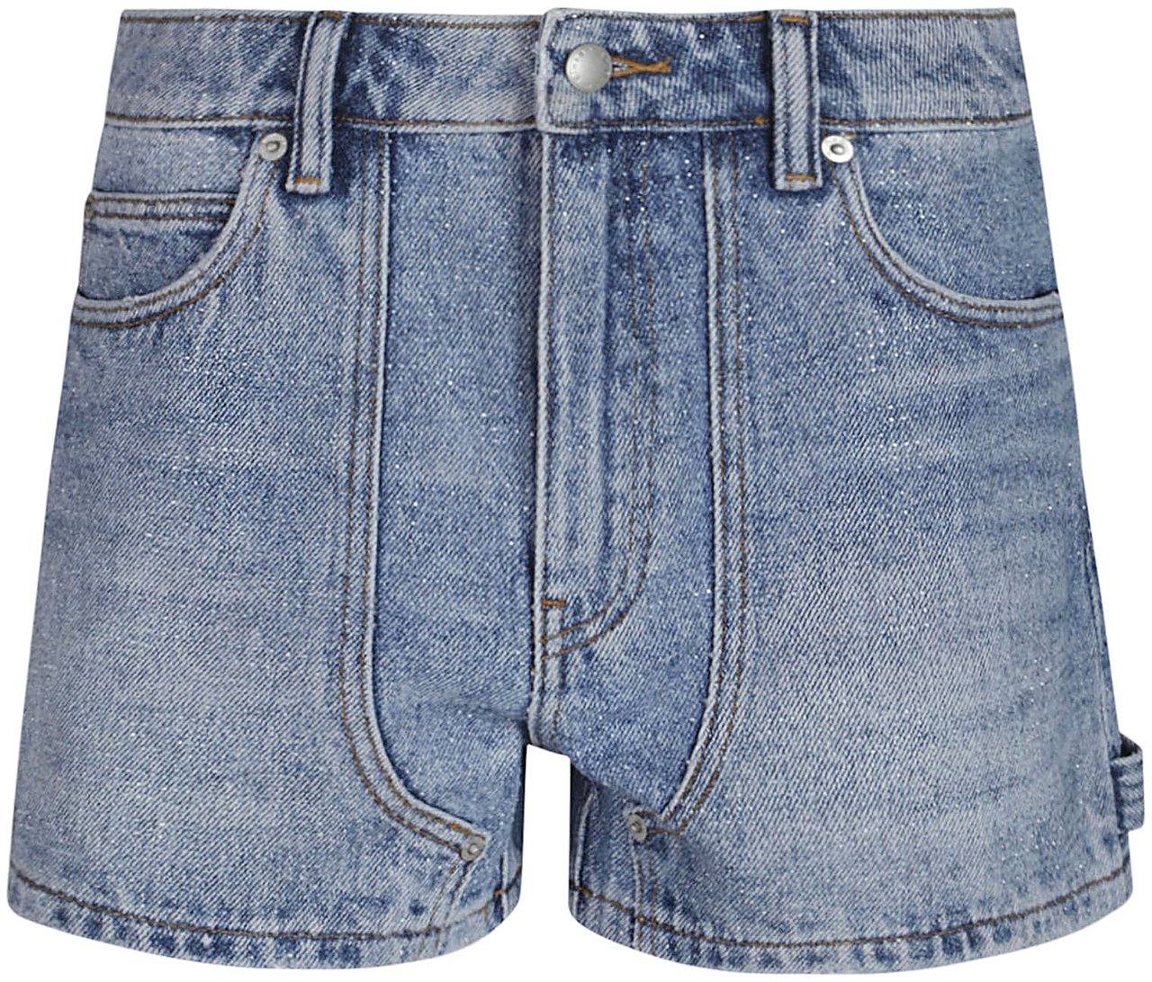 Alexander Wang Crystal Pattern Short Blue Blauw