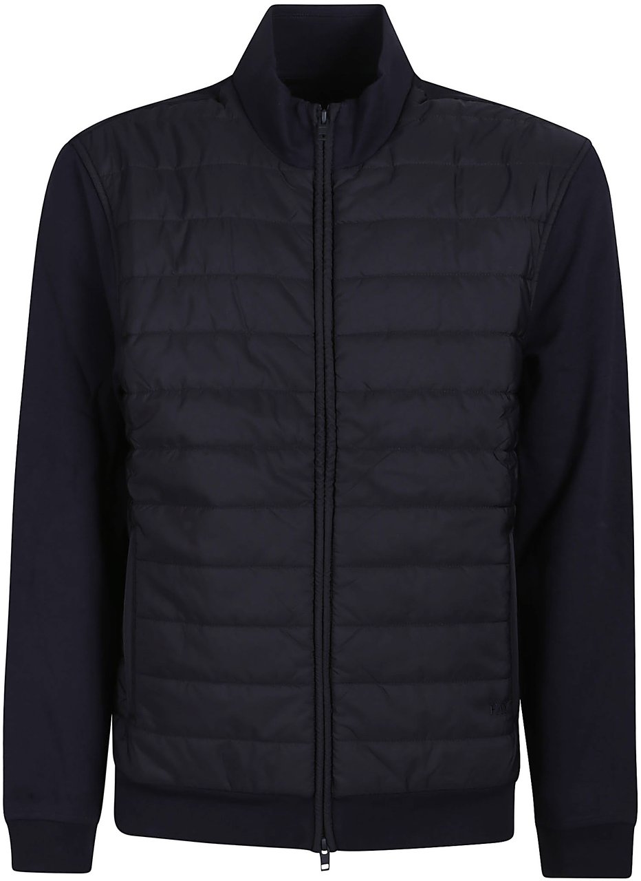 Fay Full Zip Sweatshirt Blue Blauw